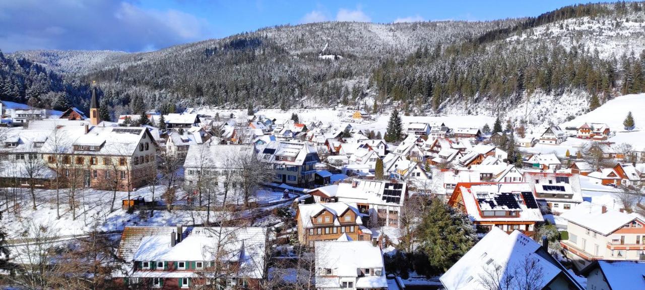 Ferienwohnung "Hirschlein" Im Schwarzwald Baiersbronn Buitenkant foto