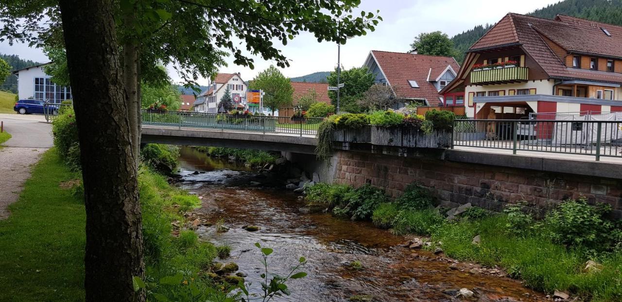 Ferienwohnung "Hirschlein" Im Schwarzwald Baiersbronn Buitenkant foto