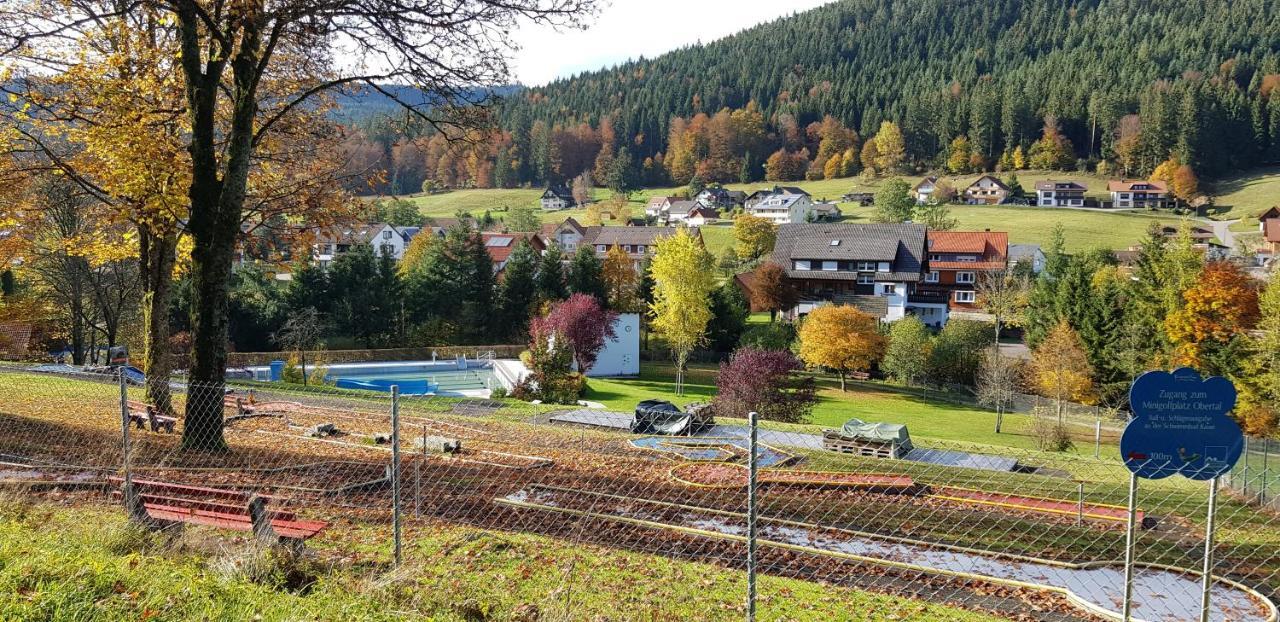 Ferienwohnung "Hirschlein" Im Schwarzwald Baiersbronn Buitenkant foto
